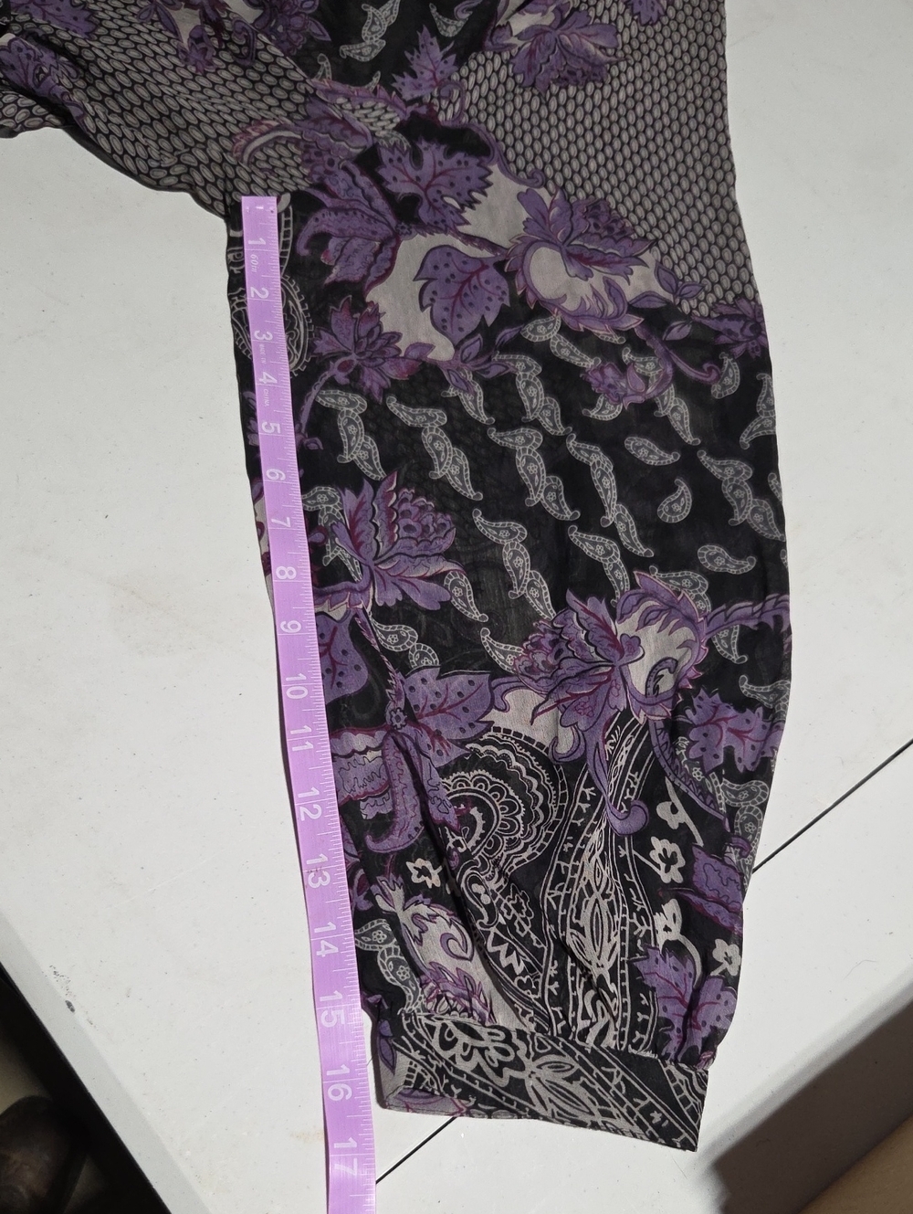 Studio 1940 30/32W Purple Shirt - Picture 13 of 13